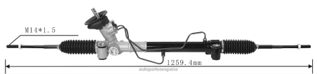 Autopartes España L86LH2685 cremallera de dirección asistida 95040656 7111766010 52048196 52101439 95040652 95040656 94767096 42505935 52134051 CHEVROLET