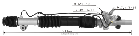 Autopartes El Canelo L86LH2534 Cremallera de dirección asistida 53606-s5a-j01 HONDA