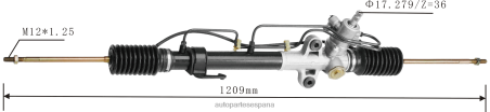Autopartes Magallanes L86LH2533 cremallera de dirección asistida 53601-sx8-f01 HONDA