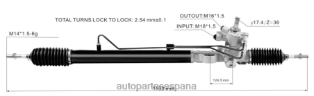 Autopartes Volkswagen L86LH2532 cremallera de dirección asistida 53601-ta0-003 HONDA