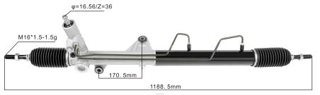 Autopartes España L86LH2765 Cremallera de dirección asistida 577002j200 577002j201 577002j001 HYUNDAI/KIA