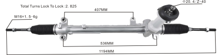 Repuestos De Motos L86LH2727 cremallera de dirección asistida 56500-c5100 HYUNDAI/KIA