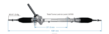Autopartes España L86LH2645 cremallera de dirección asistida d09l32110c MAZDA