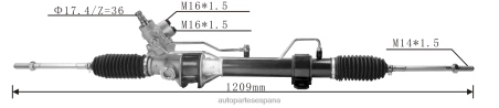 Autopartes Magallanes L86LH2643 cremallera de dirección asistida s0h8-32-110a MAZDA
