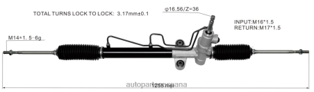 Repuestos De Motos L86LH2547 cremallera de dirección asistida mr961356 MITSUBISHI