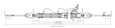 Autopartes El Canelo L86LH2564 cremallera de dirección asistida 490010w015 490010w010 NISSAN