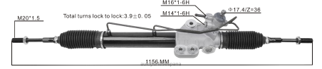 Repuestos De Motos Cerca De Mi L86LH2568 cremallera de dirección asistida 49001-600 49001-vz10a NISSAN