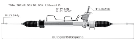 Autopartes Gil L86LH2651 cremallera de dirección asistida pw891905 pw825852 PROTON/PERODUA