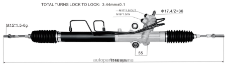 Autopartes España L86LH2485 cremallera de dirección asistida 44200-26560 TOYOTA