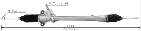 Autopartes Gil L86LH2491 cremallera de dirección asistida 45510-bz120 45510-bz160 TOYOTA