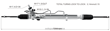 Autopartes Magallanes L86LH2483 cremallera de dirección asistida 44200-26491 TOYOTA