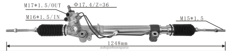 Repuestos De Motos Cerca De Mi L86LH2488 cremallera de dirección asistida 44200-35050 TOYOTA