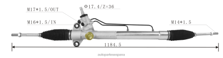 Repuestos De Motos En España L86LH2499 cremallera de dirección asistida 44200-bz070-000 TOYOTA