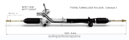 Autopartes Gil L86LH2661 Cremallera de dirección asistida e3b13200a1b j7bz3504p FORD