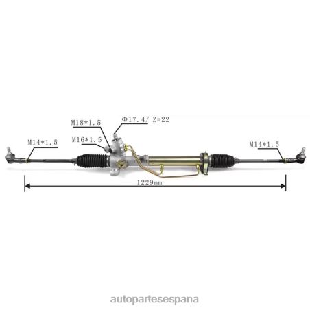 Autopartes Magallanes L86LH1473 cremallera de dirección asistida 1h0422803a VOLKSWAGEN