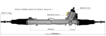 Repuestos De Motos Cerca De Mi L86LH2418 Cremallera de dirección asistida 8rd422065 8r1422065g 8rd422065a VOLKSWAGEN