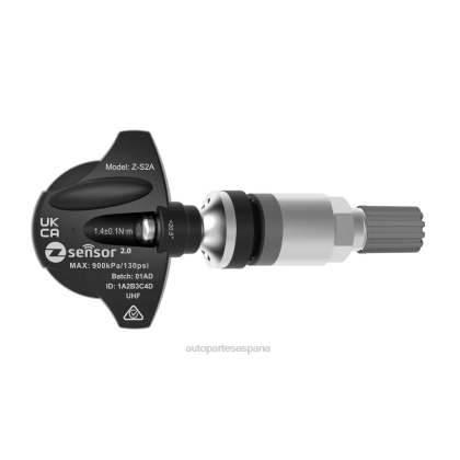 20 x sensor tpms no programado Autopartes Volkswagen BVF6J2560 vástago de válvula de metal - plateado